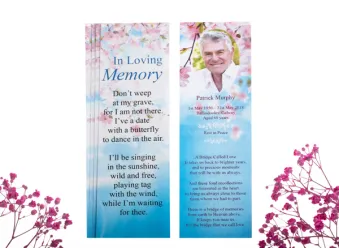 Memorial bookmarks